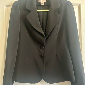 White House Black Market Black Fitted Women's Blazer